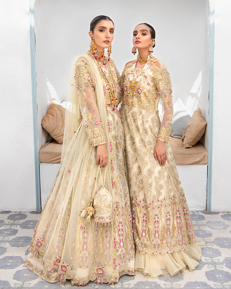 Maria Osama Khan Festive Unstitched Formal 3Pc Suit - MELANIE
