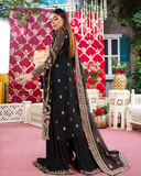 Maria Osama Khan Qubool Hai Unstitched Wedding Suit QH-04 HOOR