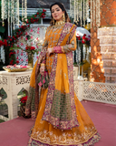 Maria Osama Khan Qubool Hai Unstitched Wedding Suit QH-06 GULZAIB