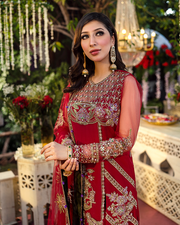 Maria Osama Khan Qubool Hai Unstitched Wedding Suit QH-05 GULSHAN