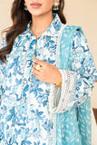 Faiza Faisal Serene Printed Lawn Unstitched 3Pc Suit - AURORA