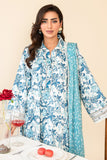 Faiza Faisal Serene Printed Lawn Unstitched 3Pc Suit - AURORA