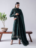 Faiza Faisal Winter Unstitched Embroidered Karandi 3Pc Suit - AVA