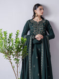 Faiza Faisal Winter Unstitched Embroidered Karandi 3Pc Suit - AVA