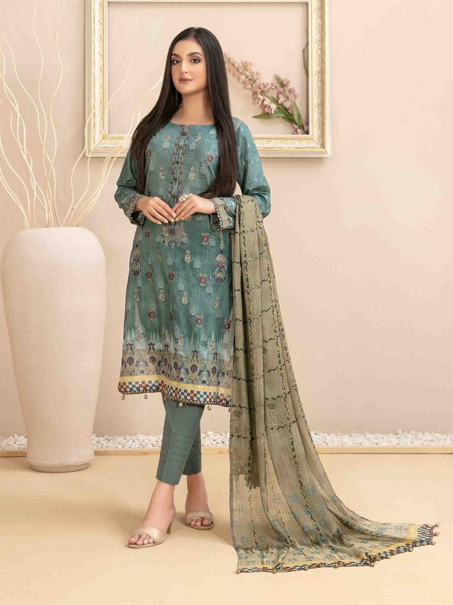 Avanti by Tawakkal Fabrics Unstitched Embroidered Lawn 3Pc Suit D-9312