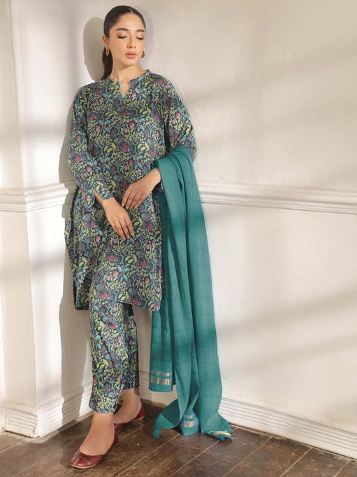 Sahar Fall Winter Unstitched Printed Viscose 3Pc Suit AW-V1-23-01