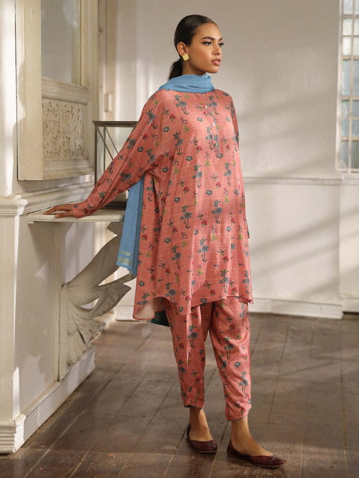 Sahar Fall Winter Unstitched Printed Viscose 3Pc Suit AW-V1-23-02