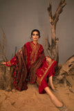 Sobia Nazir Embroidered Karandi Unstitched 3Pc Suit AW23-3A