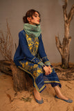 Sobia Nazir Embroidered Cross Slub Unstitched 3Pc Suit AW23-4A