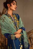 Sobia Nazir Embroidered Cross Slub Unstitched 3Pc Suit AW23-4A