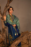 Sobia Nazir Embroidered Cross Slub Unstitched 3Pc Suit AW23-4A