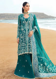 Dastangoi by Afrozeh Embroidered Organza Unstitched 3Pc Suit AWE-02 Firdaus