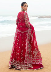 Dastangoi by Afrozeh Embroidered Organza Unstitched 3Pc Suit AWE-04 Nageen