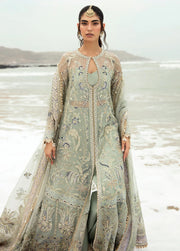 Dastangoi by Afrozeh Embroidered Organza Unstitched 3Pc Suit AWE-08 Shanzay