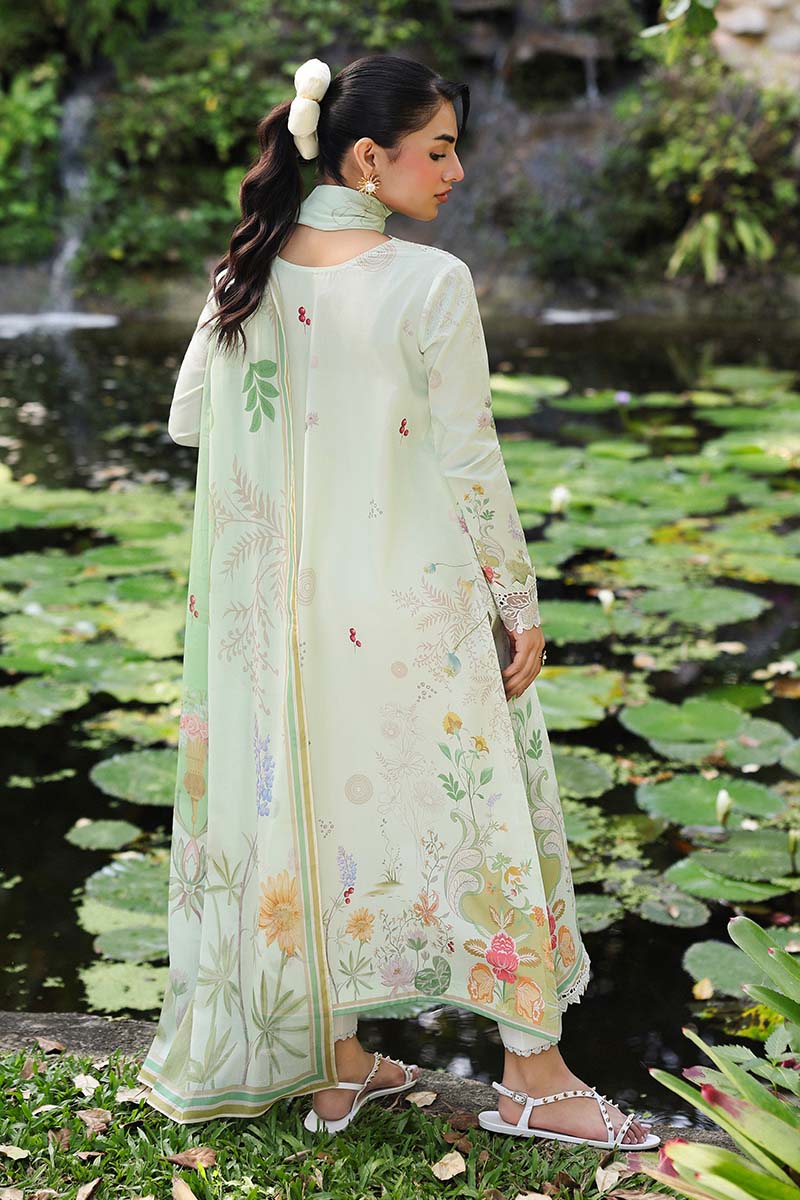 Qalamkar QPrints Embroidered Lawn Unstitched 3Pc Suit AX-01A NEVE