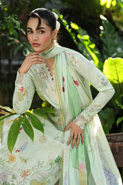 Qalamkar QPrints Embroidered Lawn Unstitched 3Pc Suit AX-01A NEVE