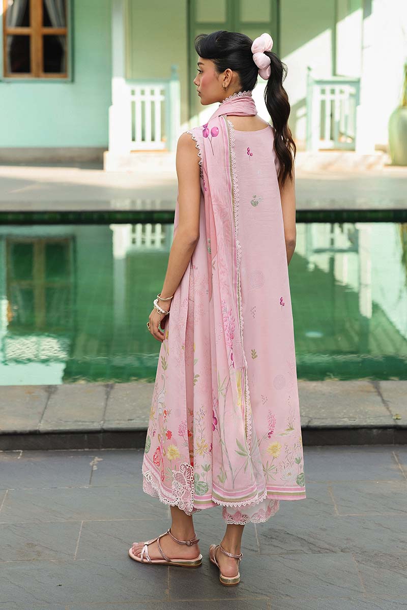 Qalamkar QPrints Embroidered Lawn Unstitched 3Pc Suit AX-01B IONA