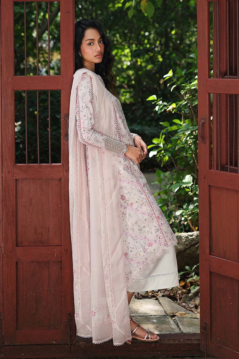 Qalamkar QPrints Embroidered Lawn Unstitched 3Pc Suit AX-02A AILSA