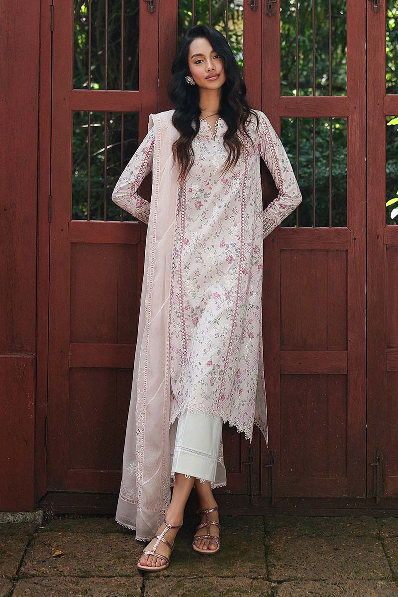 Qalamkar QPrints Embroidered Lawn Unstitched 3Pc Suit AX-02A AILSA