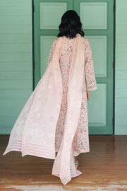 Qalamkar QPrints Embroidered Lawn Unstitched 3Pc Suit AX-02B KENA