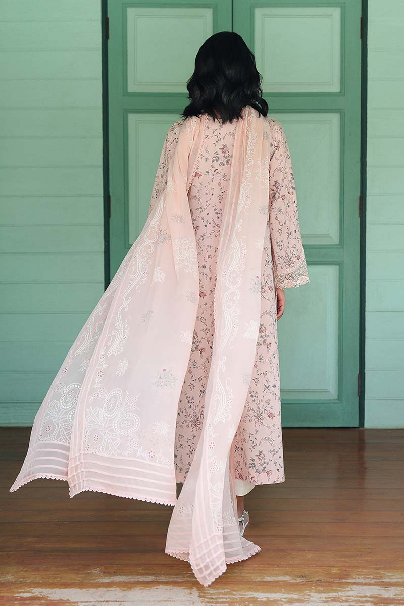 Qalamkar QPrints Embroidered Lawn Unstitched 3Pc Suit AX-02B KENA