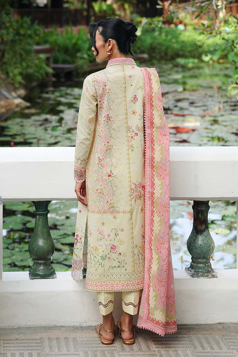 Qalamkar QPrints Embroidered Lawn Unstitched 3Pc Suit AX-03A MAIRI