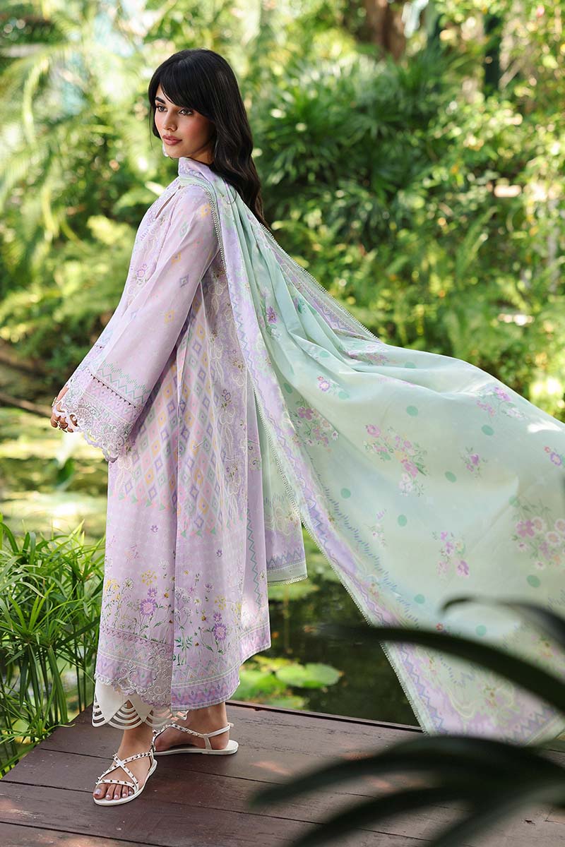 Qalamkar QPrints Embroidered Lawn Unstitched 3Pc Suit AX-03B FIONA