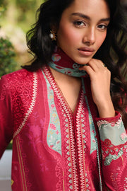 Qalamkar QPrints Embroidered Lawn Unstitched 3Pc Suit AX-05A BRIE