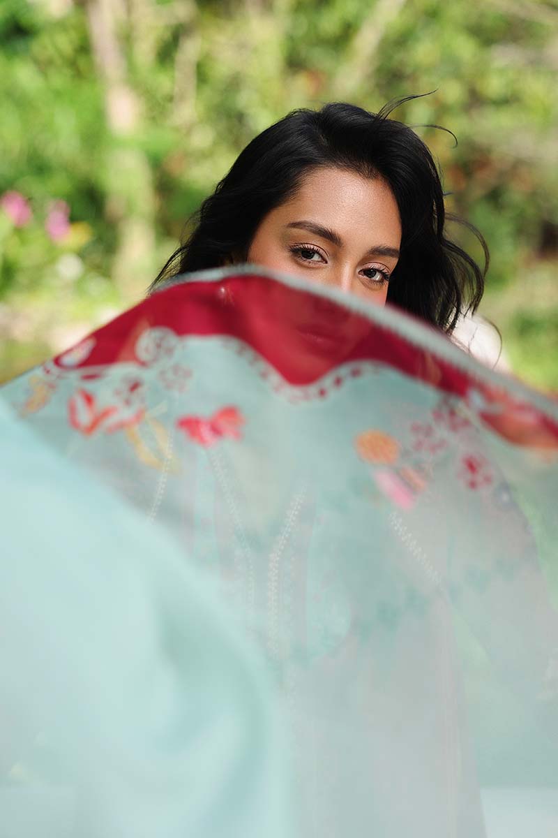 Qalamkar QPrints Embroidered Lawn Unstitched 3Pc Suit AX-05A BRIE