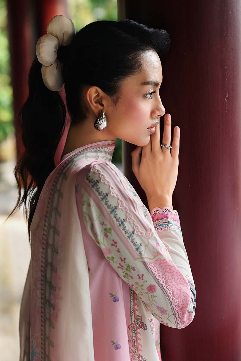 Qalamkar QPrints Embroidered Lawn Unstitched 3Pc Suit AX-06A ELARA
