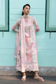 Qalamkar QPrints Embroidered Lawn Unstitched 3Pc Suit AX-06A ELARA