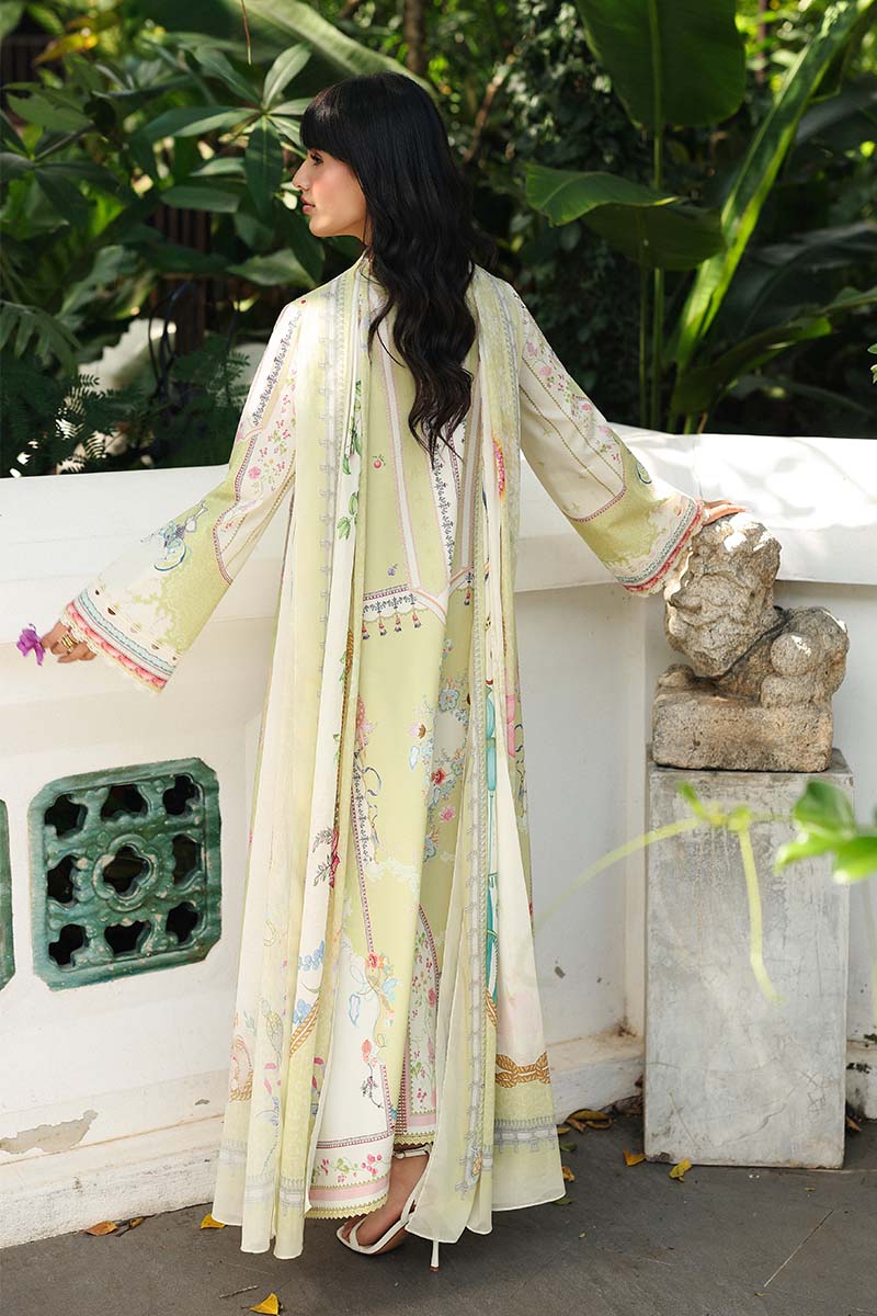 Qalamkar QPrints Embroidered Lawn Unstitched 3Pc Suit AX-06B VAILA