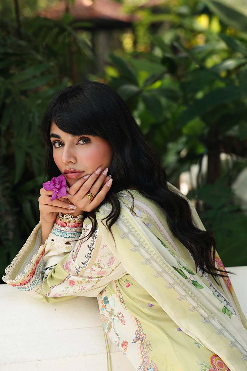 Qalamkar QPrints Embroidered Lawn Unstitched 3Pc Suit AX-06B VAILA