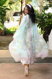 Qalamkar QPrints Embroidered Lawn Unstitched 3Pc Suit AX-07A XENIA
