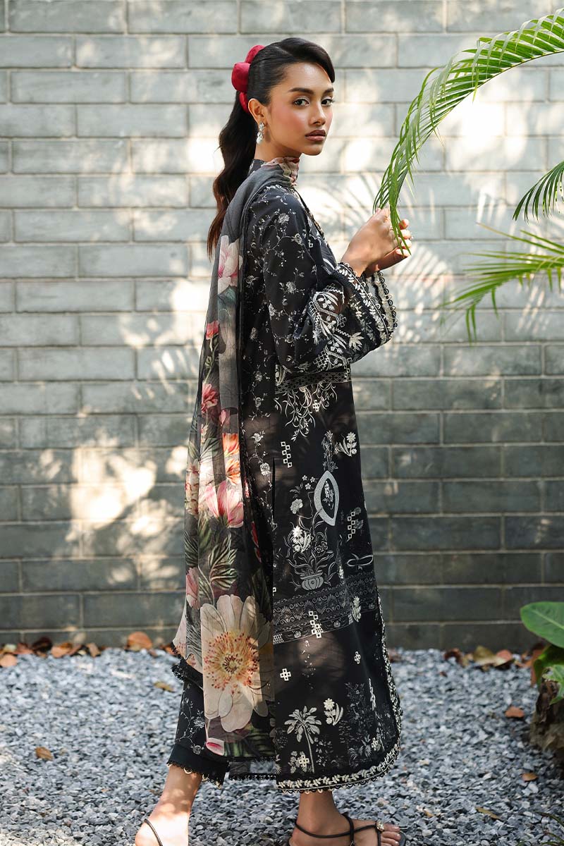 Qalamkar QPrints Embroidered Lawn Unstitched 3Pc Suit AX-08B EAVAN