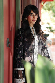 Qalamkar QPrints Embroidered Lawn Unstitched 3Pc Suit AX-09A FARAH