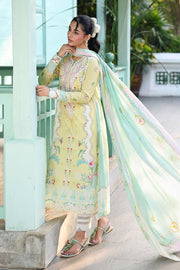 Qalamkar QPrints Embroidered Lawn Unstitched 3Pc Suit AX-10A JOVIE