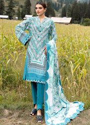 Gul Ahmed Printed Karandi Unstitched 3Pc Suit AY-42003