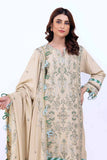 Gul Ahmed Winter Embroidered Karandi Unstitched 3Pc Suit AY-42007