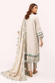 Gul Ahmed Winter Embroidered Karandi Unstitched 3Pc Suit AY-42007