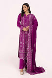 Gul Ahmed Winter Embroidered Karandi Unstitched 3Pc Suit AY-42009