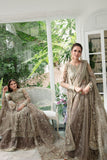 Alif by AJR Couture Embroidered Organza Unstitched 3Pc Suit - AZALEA