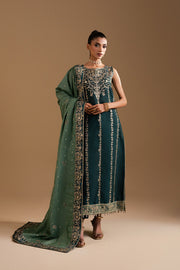 Zariya Afsanay Russian Silk Unstitched 3Pc Suit ZB50038 AZIN