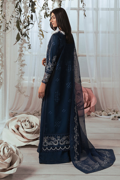 Eudora by Ayzel Embroidered Lawn Unstitched 3Pc Suit AZL-24-LUX-V1-04 ESTELLE