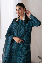 Eudora by Ayzel Embroidered Lawn Unstitched 3Pc Suit AZL-24-LUX-V1-06 DENIZ