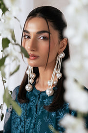 Eudora by Ayzel Embroidered Lawn Unstitched 3Pc Suit AZL-24-LUX-V1-06 DENIZ