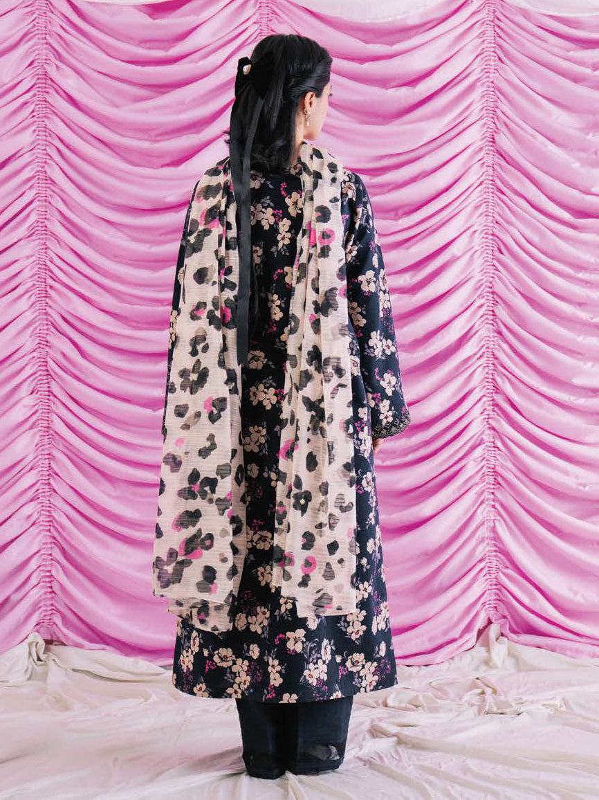Rinnesa by Ayzel Embroidered Lawn Unstitched 3Pc Suit AZL-24-V3-07 SENA