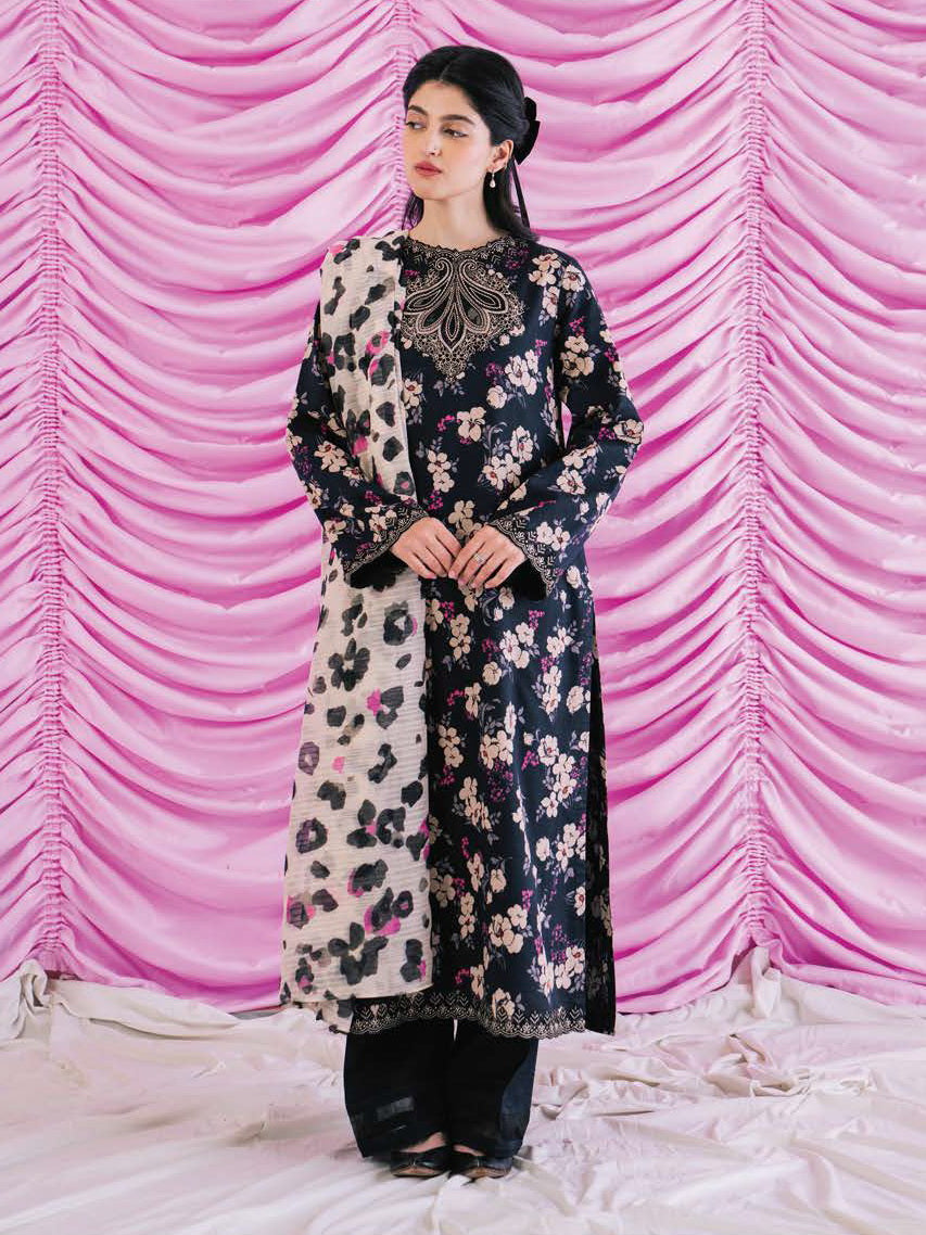 Rinnesa by Ayzel Embroidered Lawn Unstitched 3Pc Suit AZL-24-V3-07 SENA