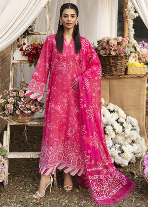 Ayzel Summer Dream Unstitched Lawn 3Pc Suit AZL-V1-03 Cosmos