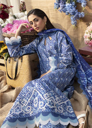 Ayzel Summer Dream Unstitched Lawn 3Pc Suit AZL-V1-06 Lazuli